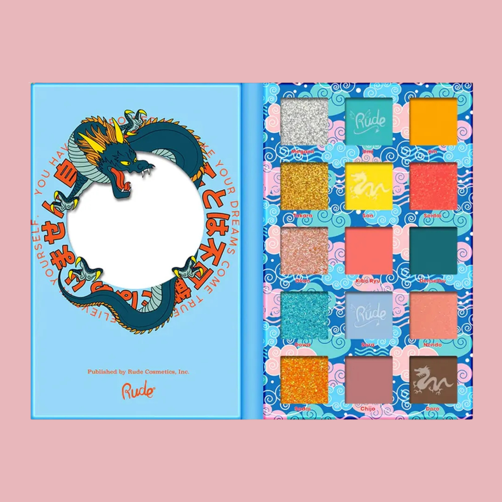 Paleta De Sombras Rude Cosmetics