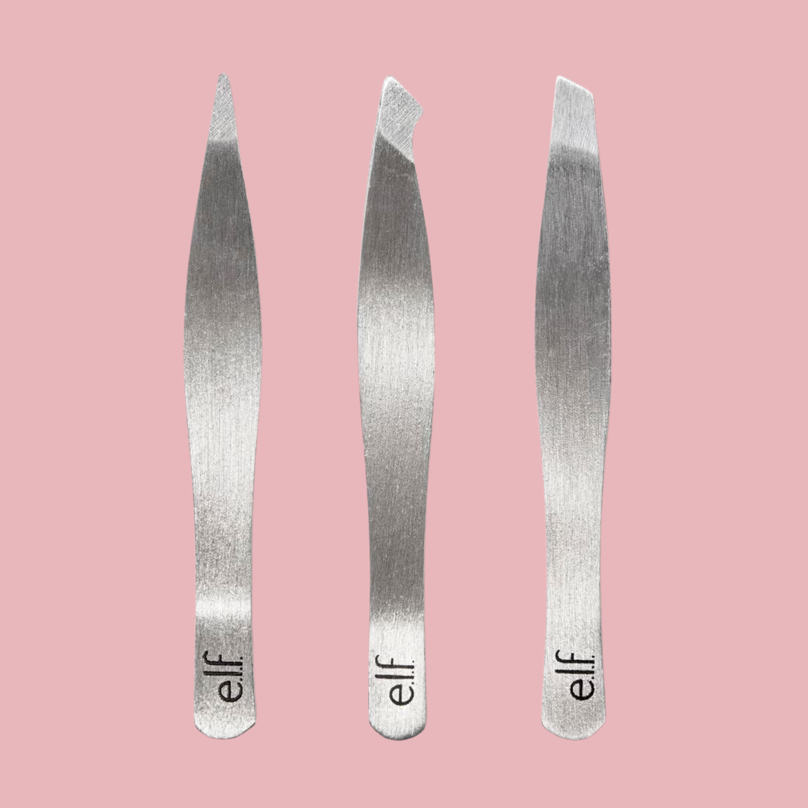 Kit De Pinzas Para Cejas E.L.F